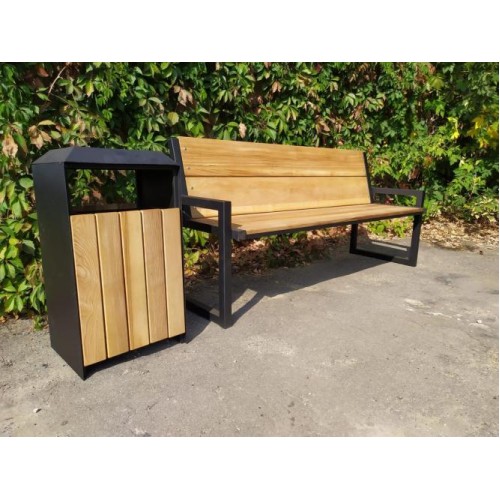 Лава паркова GoodsMetall у стилі ЛОФТ 1800х700х450 - ЛС90 Лава паркова GoodsMetall у стилі ЛОФТ 1800х700х450 - ЛС90