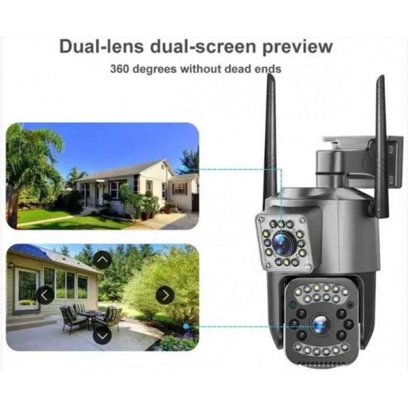 Вулична IP камера відеоспостереження No Brand SC03 V380pro (2105418551)