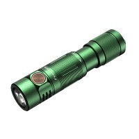 Ручний міні-ліхтарик Fenix E05R 400лм Micro-USB Зелений