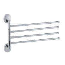 Рушникотримач з 4 поворотними планками ZERIX LR3314 (LL1444)