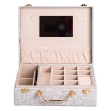 Кейс-органайзер для прикрас YIWU 24x18.5x8.5 см Сірий (HP-5-15G)