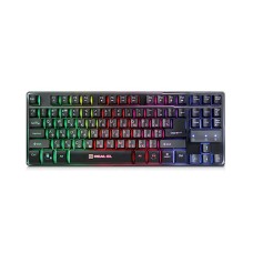 Клавіатура REAL-EL Gaming 8710 TKL Backlit USB Black (EL123100030)
