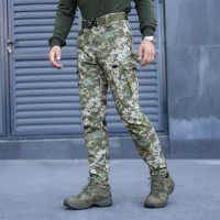 Штани карго чоловічі Pobedov Static 51140 S Піксель (00000008539)
