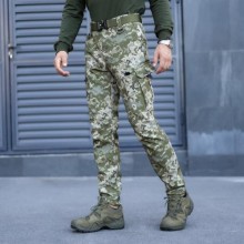 Штани карго чоловічі Pobedov Static 51140 S Піксель (00000008539)