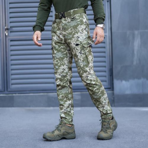 Штани карго чоловічі Pobedov Static 51140 S Піксель (00000008539)