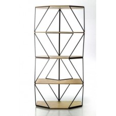 Стелаж для зберігання в стилі Loft NS-1682 1830x1000x400 мм Черный