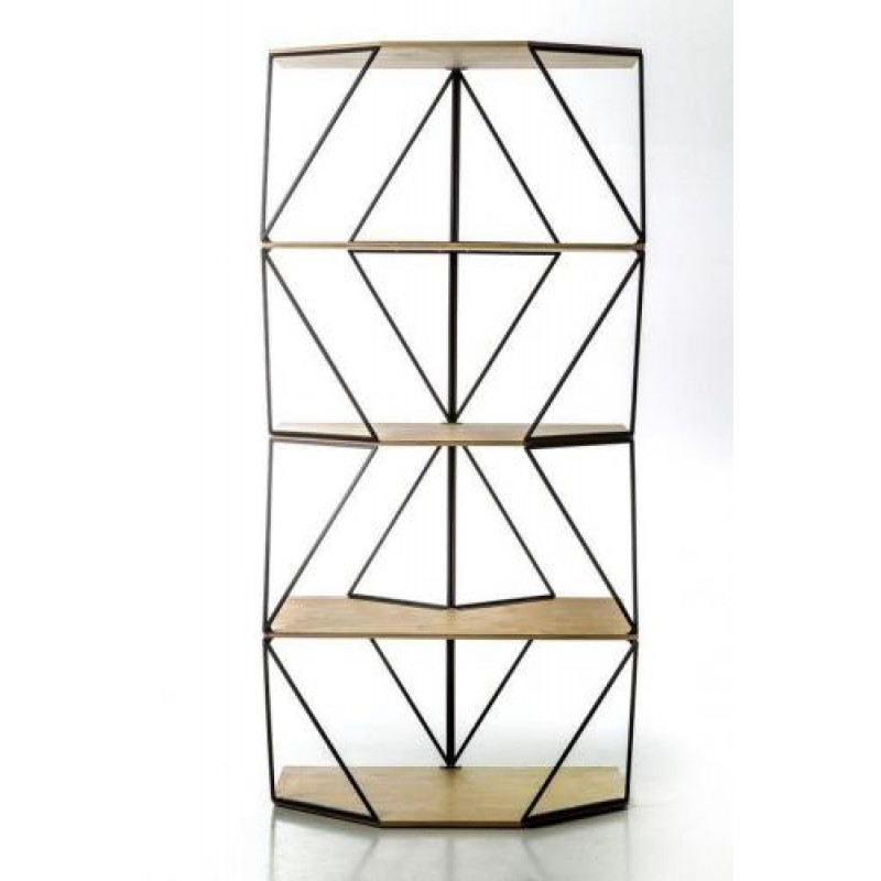 Стелаж для зберігання в стилі Loft NS-1682 1830x1000x400 мм Черный