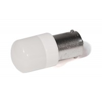 Світлодіодна лампа StarLight T25 6 діодів SMD 3030 12-24V 5W WHITE матова лінза з керамічним ободом