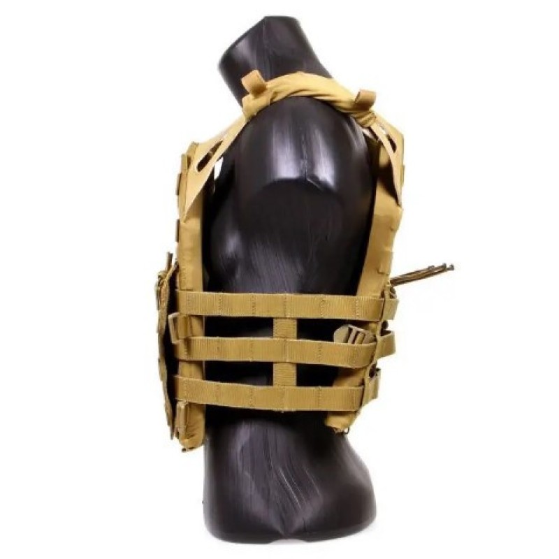 Жилет-плитоноска тактичний Mil-Tec Plate Carrier Gen 2 Койот (13463205)
