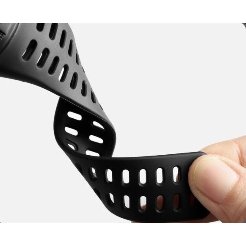 Чоловічий спортивний годинник з термометром Skmei 1681 Чорний (1711861365)