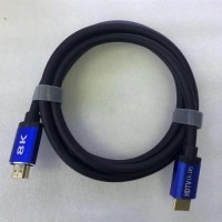 Кабель Atcom (88888) HDMI-HDMI V.2.1, Real 8K, вилка/вилка, 2м, чорний