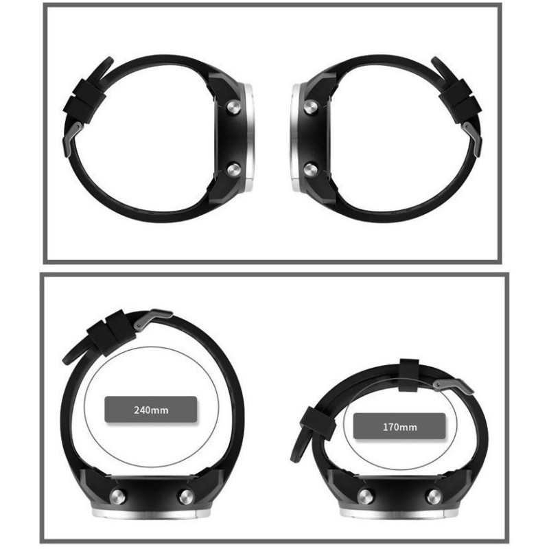 Чоловічий спортивний наручний годинник Skmei 1524 Чорний (1564428116)