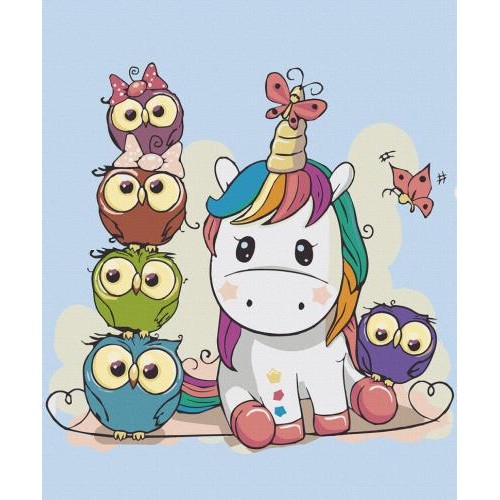 Картина за номерами Art Craft Казкові друзі 40*50 см 15525-AC Картина за номерами Art Craft Казкові друзі 40*50 см 15525-AC