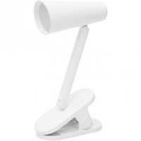 Настільна лампа з акумулятором Hoz Clip Lamp 3.5W 1200 mAh White (MR65077)