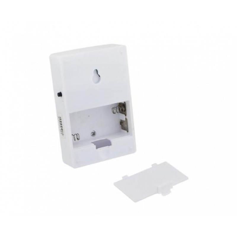 Дверний дзвінок бездротовий на батарейках Luckarm 12V 23A Білий