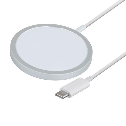 Бездротовий зарядний пристрій XO MagSafe USB C iPhone 12 15W Білий