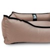 Лежак ліжко для собак та котів EGO Bosyak Waterproof S 65x55 Кава з молоком (спальне місце для собак та котів)