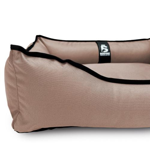 Лежак ліжко для собак та котів EGO Bosyak Waterproof S 65x55 Кава з молоком (спальне місце для собак та котів) Лежак ліжко для собак та котів EGO Bosyak Waterproof S 65x55 Кава з молоком (спальне місце для собак та котів)