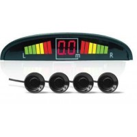 Парктронік паркувальна система авто 4 датчики Спартак 8,8 х 5,8 х 2,5 см Чорний