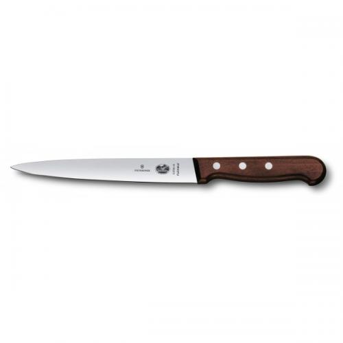 Кухонний ніж Victorinox Rosewood філейний 180 мм Коричневий (5.3700.18) Кухонний ніж Victorinox Rosewood філейний 180 мм Коричневий (5.3700.18)