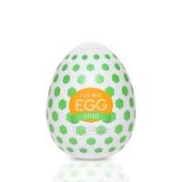 Мастурбатор-яйцо Tenga Egg Stud с шестиугольными выступами