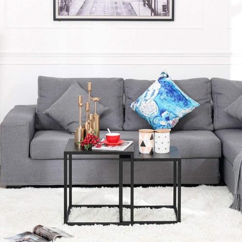 Комплект журнальних столиків GoodsMetall у стилі Лофт 500х450х450 ЖС139 Комплект журнальних столиків GoodsMetall у стилі Лофт 500х450х450 ЖС139