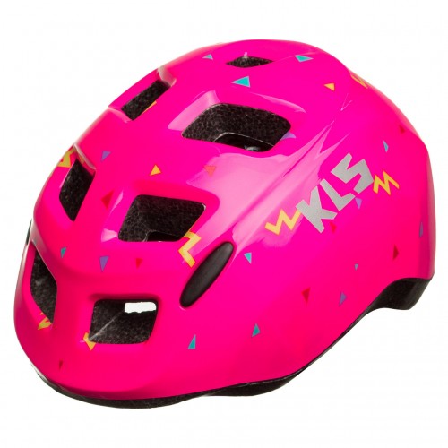 Велосипедний дитячий шолом KLS ZIGZAG XS 45-50 Pink (8585019395863) в інтернет супермаркеті PbayMarket!