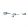 Люстра стельова MSK Electric Space 3 плафони GX53 Білий NL 13040-3 WH