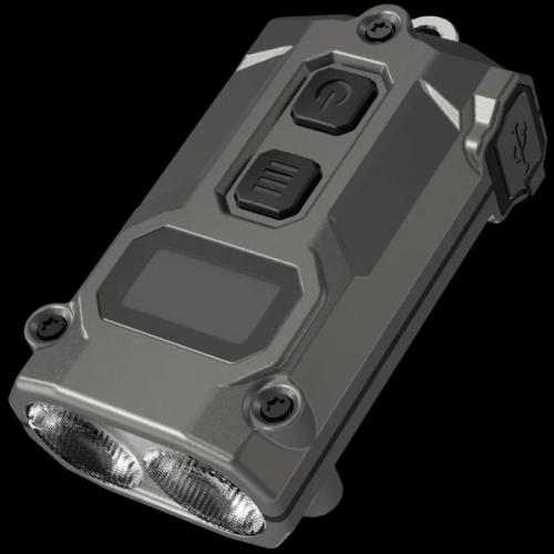 Ліхтар брелок Nitecore TINI 3 2xNiteLab UHE LED 600 лм USB-C 5 режимів 47,2х25,4 мм Сірий (2603816091) Ліхтар брелок Nitecore TINI 3 2xNiteLab UHE LED 600 лм USB-C 5 режимів 47,2х25,4 мм Сірий (2603816091)