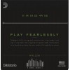 Струни для електрогітари D'Addario NYXL1156 Medium Top / Extra Heavy Bottom 11/56