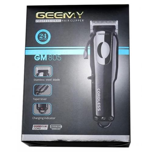Машинка для стрижки волосся Gemei GM-805 10 Вт 4 насадки Чорний (2390000042) Машинка для стрижки волосся Gemei GM-805 10 Вт 4 насадки Чорний (2390000042)
