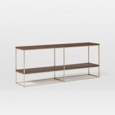 Тумба підставка для TV у стилі Loft NS-2170 730x1600x300 мм Золотой