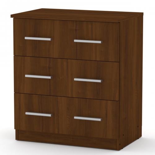 Комод Компаніт 3А Горіх екко (61х39х69 см) Комод Компаніт 3А Горіх екко (61х39х69 см)