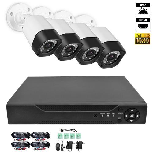 Комплект провідного відеоспостереження Реєстратор + Камери DVR KIT CAD D001 2mp\4ch Комплект провідного відеоспостереження Реєстратор + Камери DVR KIT CAD D001 2mp\4ch