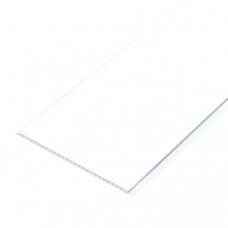 Панель ПВХ пластикова вагонка для стін та стелі RL 3073 Біла матова Riko