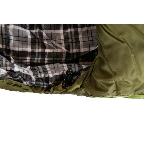 Спальний мішок Tramp Sherwood Regular ковдра правий 220/80 Dark-Olive/Grey (UTRS-054R-R)