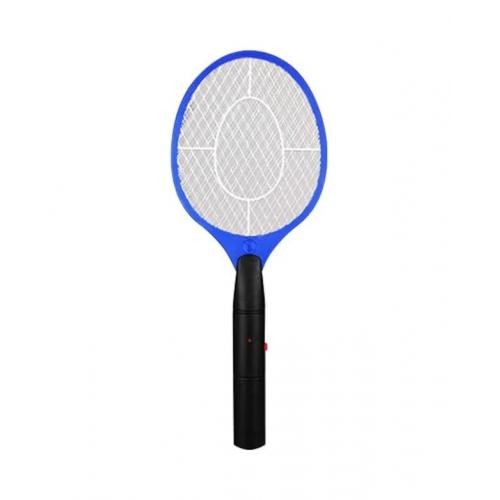 Електрична мухобойка Mosquito Rechargeable hitting Swatter Чорно-синій Електрична мухобойка Mosquito Rechargeable hitting Swatter Чорно-синій