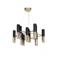 Люстра WunderLicht Wl11804 72x115 см Золотистий (WL11804-413KG)