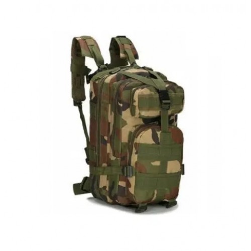 Рюкзак тактичний Woodland Molle 600D 28 л Камуфляж (1650314936) Рюкзак тактичний Woodland Molle 600D 28 л Камуфляж (1650314936)