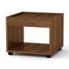 Квадратний стіл журнальний 1 Компанит МГ 6 42х42х35 см горіх