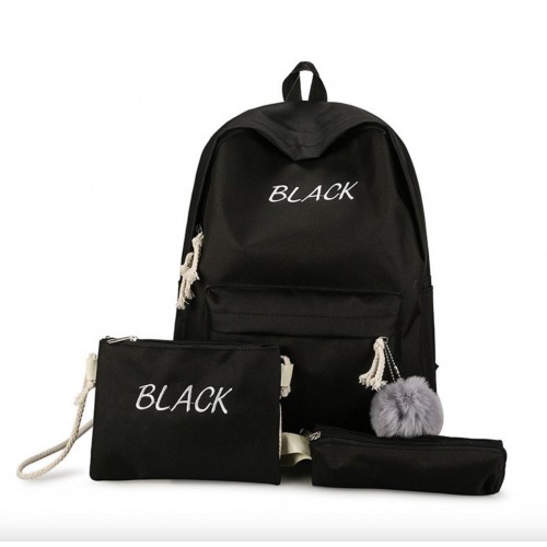 Рюкзак 5 в 1 шкільний для дівчинки Hoz блакитний Sugebag (набір: рюкзак, шоппер, пенал, сумочка, гаманець) (SK001668) в інтернет супермаркеті PbayMarket!