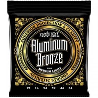 Струни для акустичної гітари Ernie Ball 2566 Medium Light Acoustic Aluminum Bronze 12/54 Струни для акустичної гітари Ernie Ball 2566 Medium Light Acoustic Aluminum Bronze 12/54