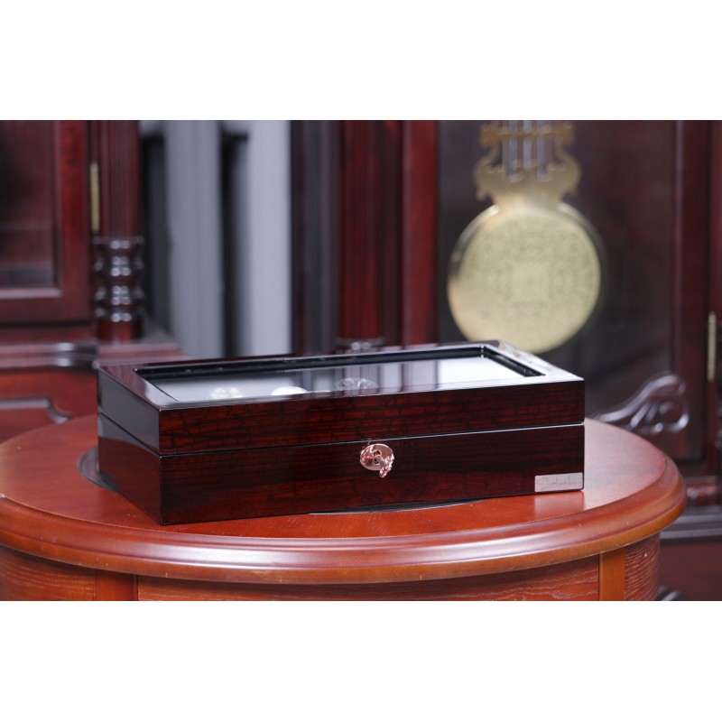 Скринька для зберігання годинників Salvadore 841-12GBF Коричневий (841-12GBF)