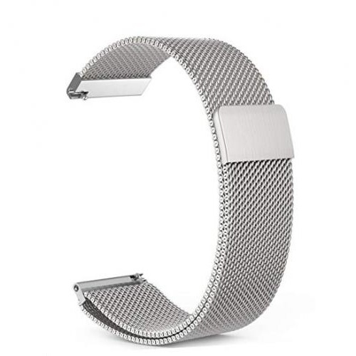Ремінець BeWatch міланська петля для Xiaomi Amazfit BIP Silver (1010218) Ремінець BeWatch міланська петля для Xiaomi Amazfit BIP Silver (1010218)