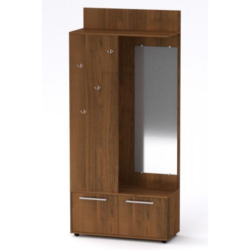 Передпокій з нішою Компанит Ірма 90х38х200 см горіх