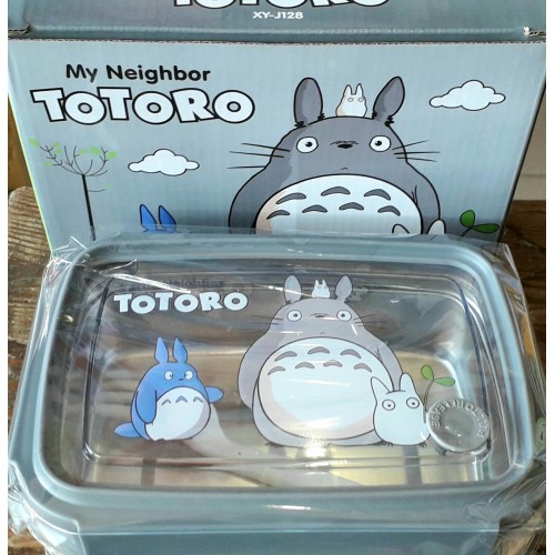 Дитячий ланч-бокс Supretto TOTORO 750 мл Сірий Дитячий ланч-бокс Supretto TOTORO 750 мл Сірий
