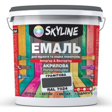 Емаль для підлоги Skyline Графітовий RAL 7024 3 л