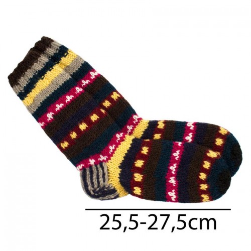 Шкарпетки теплі Тапа Kathmandu вовна яка L Різнокольорові візерунки (27286) в інтернет супермаркеті PbayMarket!