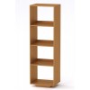 Стелаж Тумба 3 Компанит МГ 5 50х40х158 см вільха