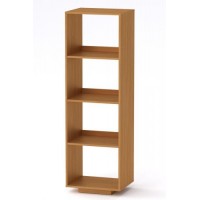 Стелаж Тумба 3 Компанит МГ 5 50х40х158 см вільха Стелаж Тумба 3 Компанит МГ 5 50х40х158 см вільха